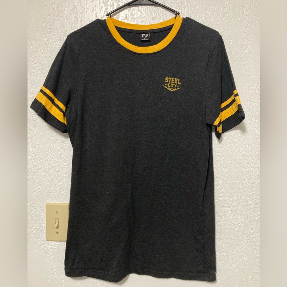 Steel City Unisex Baseball Tee (fits like men’s small)